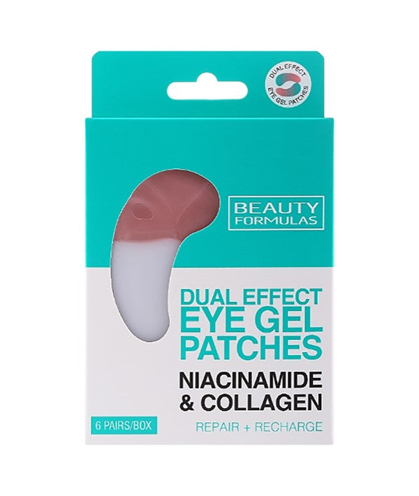 Beauty Formulas Niacinamide & Collagen Eye Gel Patches – Brightening
