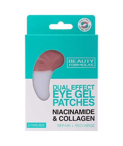 Beauty Formulas Niacinamide & Collagen Eye Gel Patches – Brightening