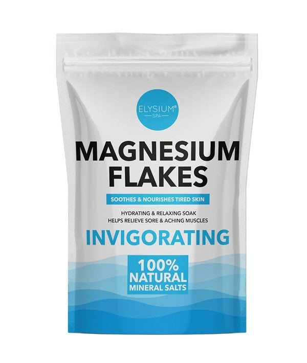 Elysium Spa Magnesium Flakes & Himalayan Mineral Bath Salts 500g