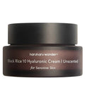 Haruharu Wonder  Black Rice 10 Hyaluronic Unscented Cream For Sensitive Skin
