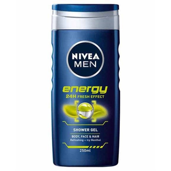 Nivea Men Energy Fresh Effect Mint Shower Gel – Hair & Body