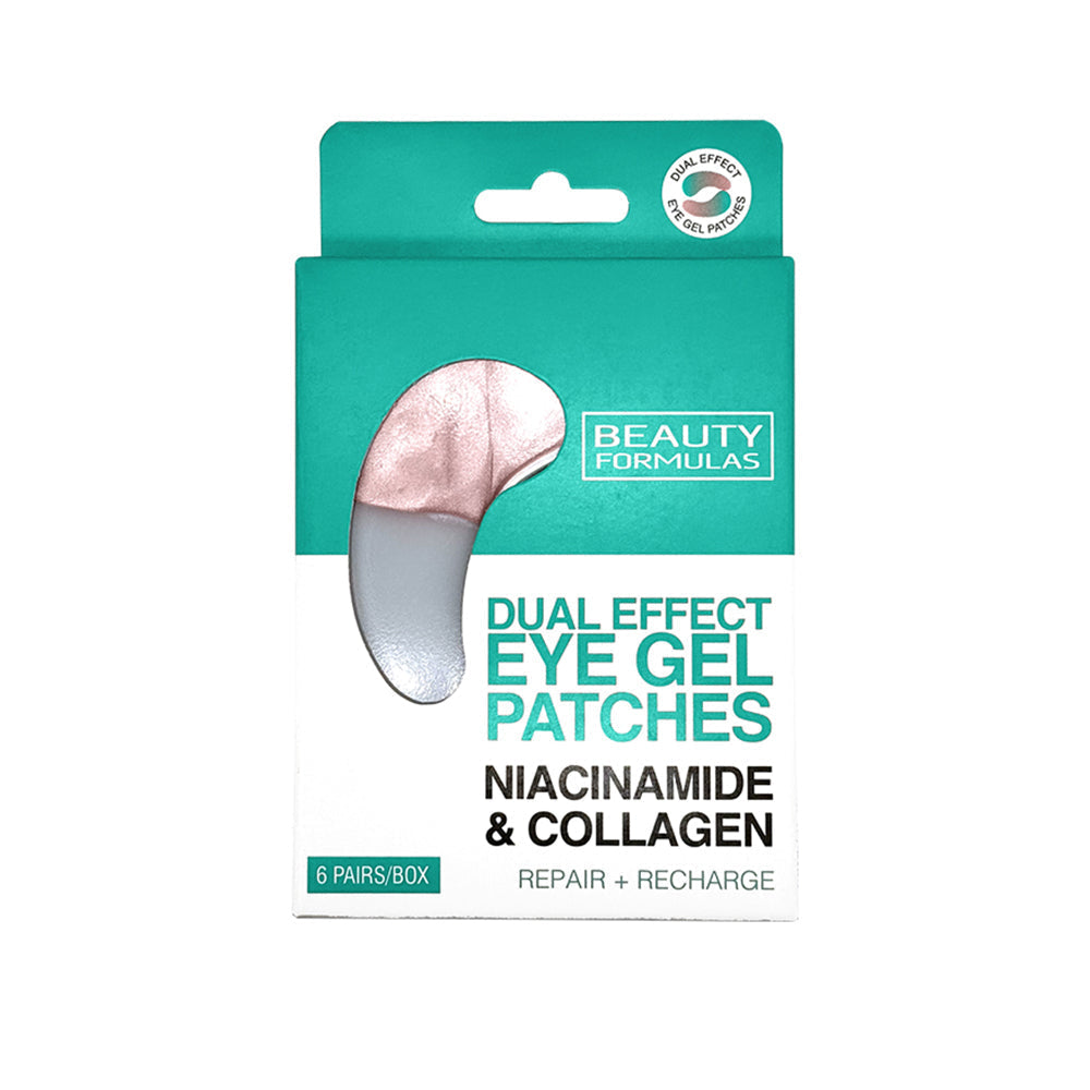 Beauty Formulas Niacinamide & Collagen Eye Gel Patches – Brightening