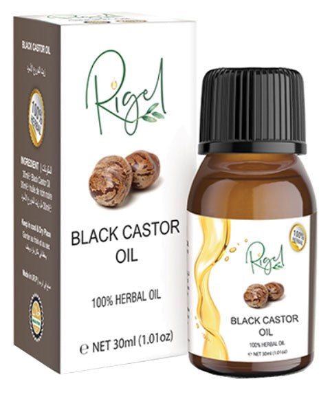 Rigel Black Castor Herbal Oil – Hair & Skin Treatment