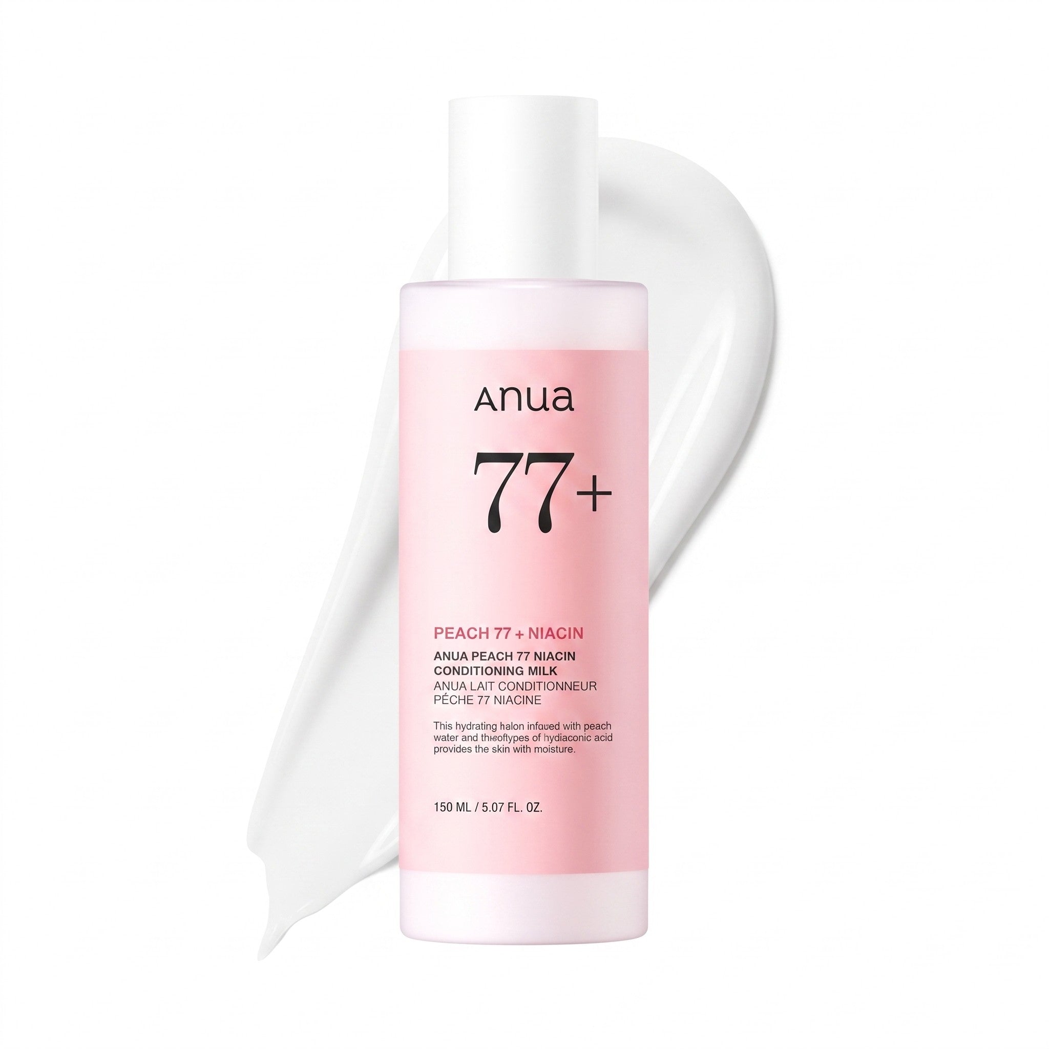 Anua Peach 77 Niacinamide Moisturising Conditioning Milk 150ml