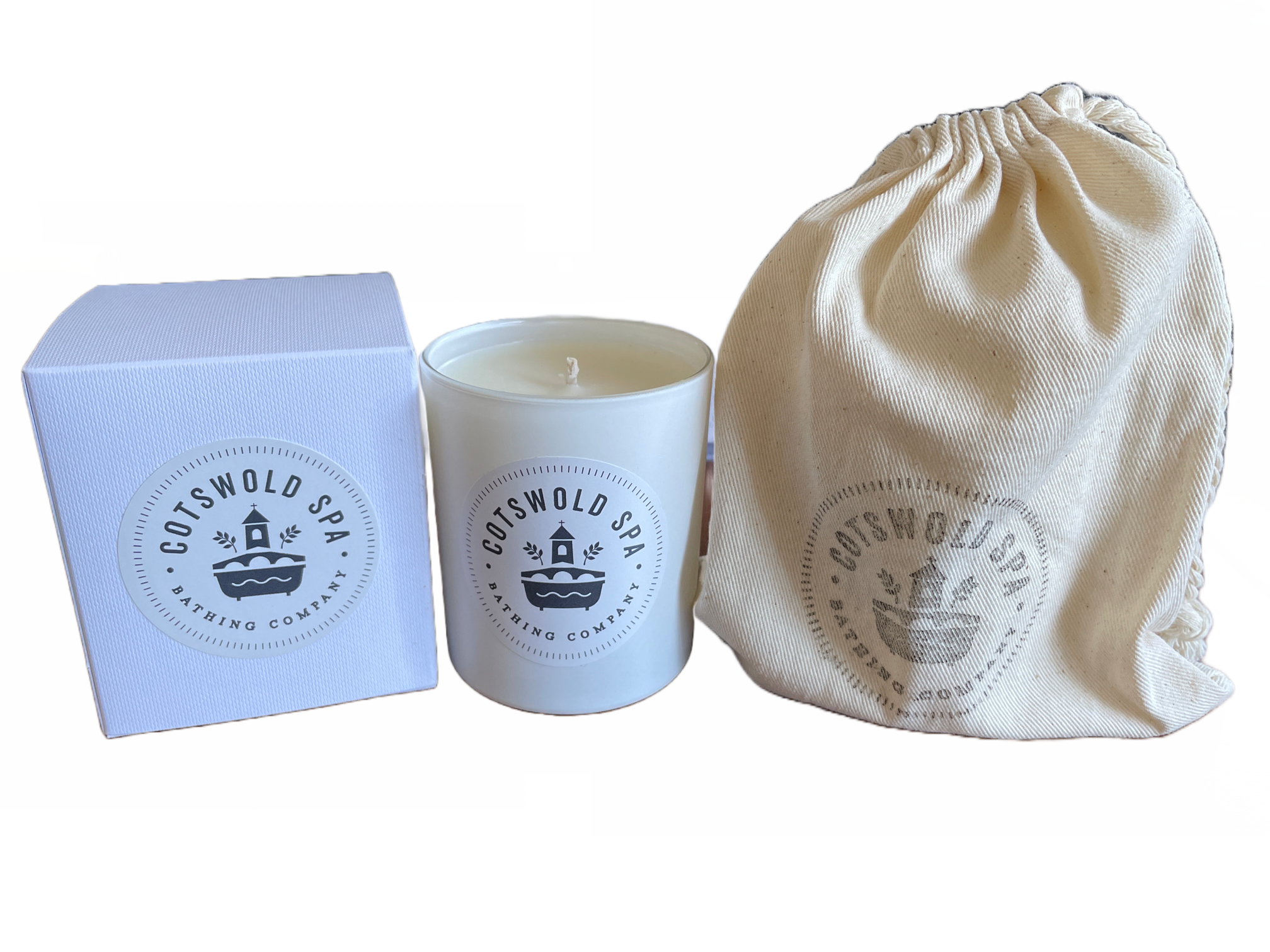 Cotswold Spa Bathing Company Natural Candle (140g)