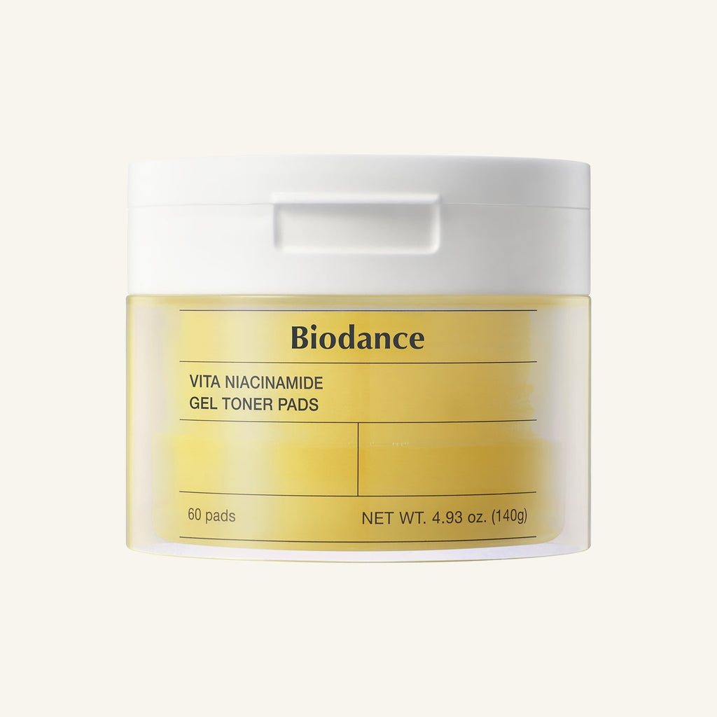 Biodance Vita Niacinamide Brightening Gel Toner Pads – 60 Pads