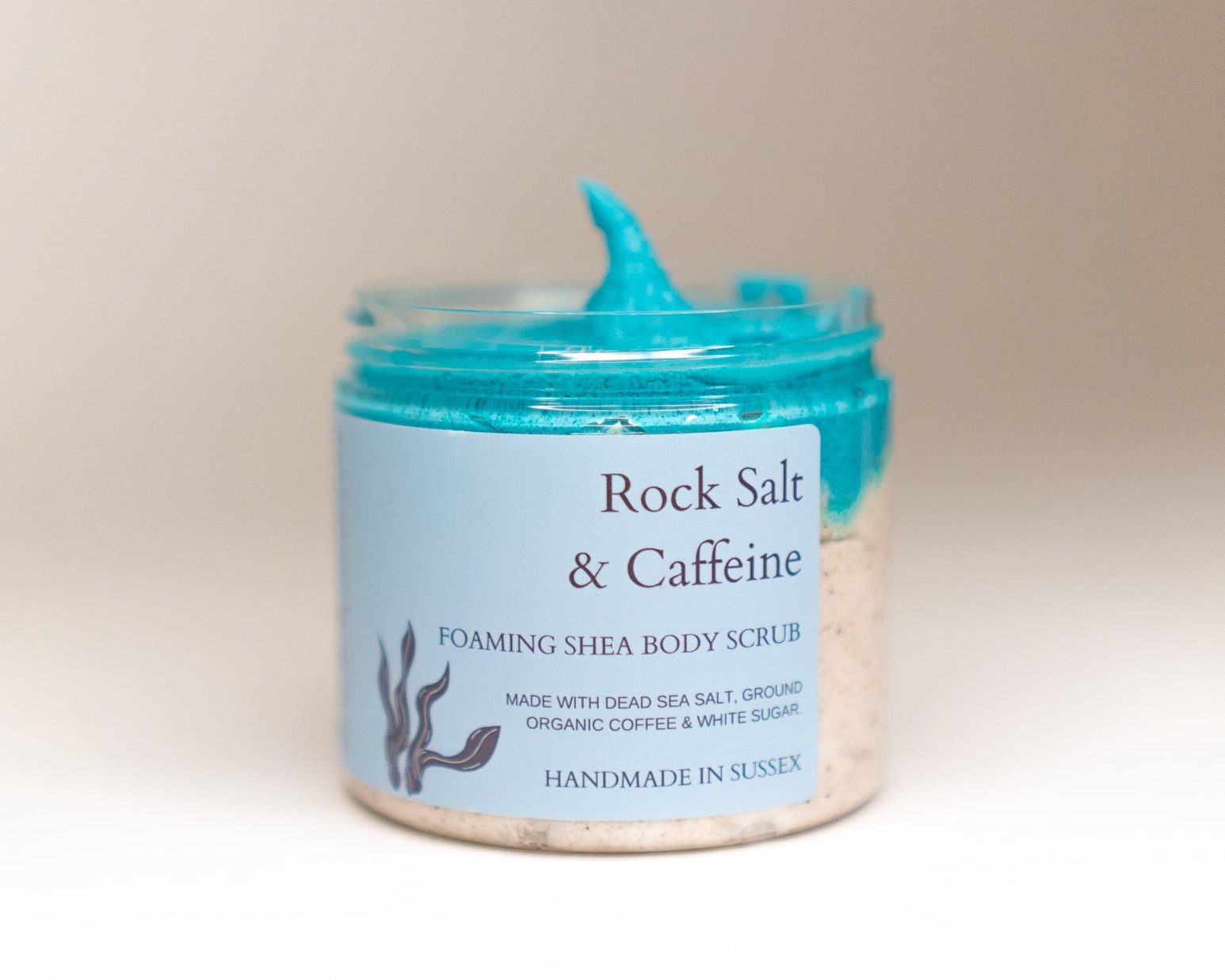 Rock Salt & Caffeine Whipped Soap Scrub