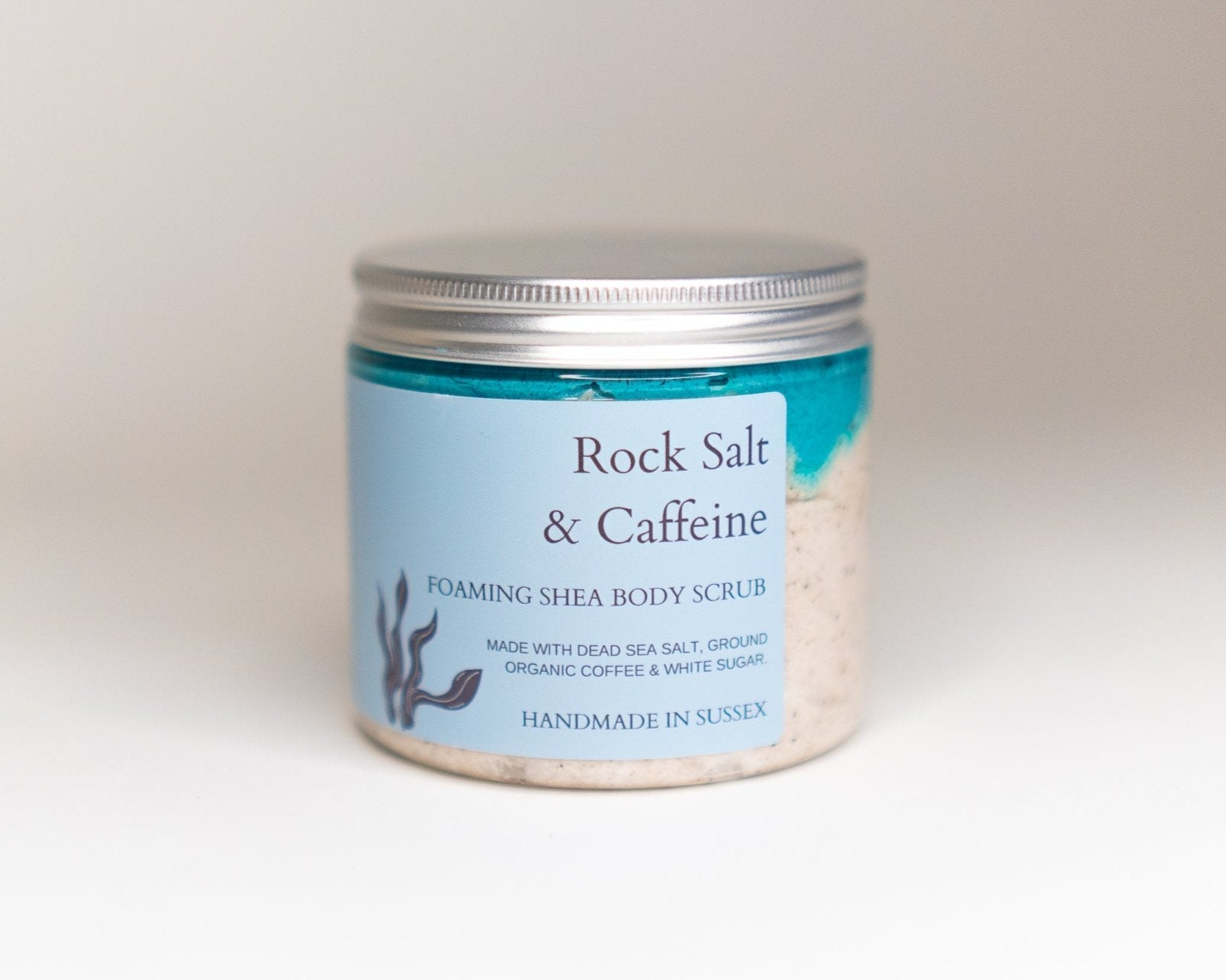 Rock Salt & Caffeine Whipped Soap Scrub